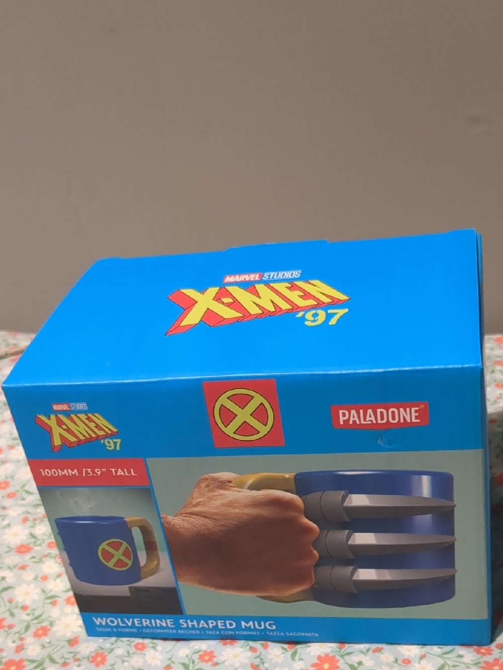 Marvel X-Men '97 Blue Wolverine Shaped Mug